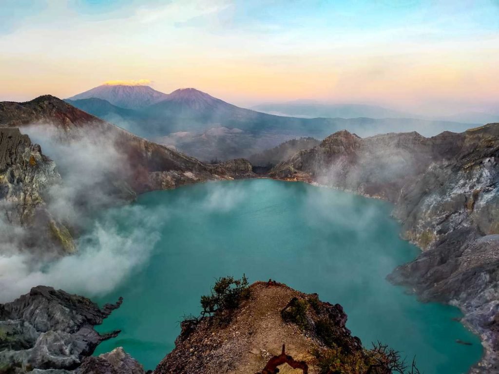 Kawah Ijen View on Sunny Days